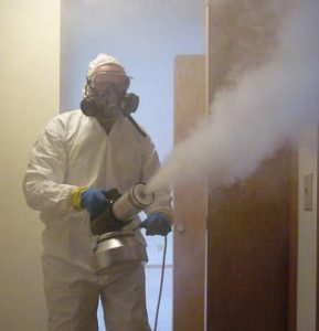 thermal fogging for odor removal